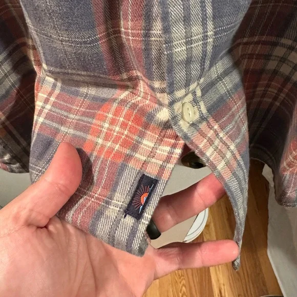 Faherty The Movement™ Autumn Plaid Flannel Button Down - Picture 5 of 5